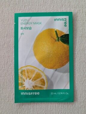 Innisfree Yuzu Energy Mask (10 pack)